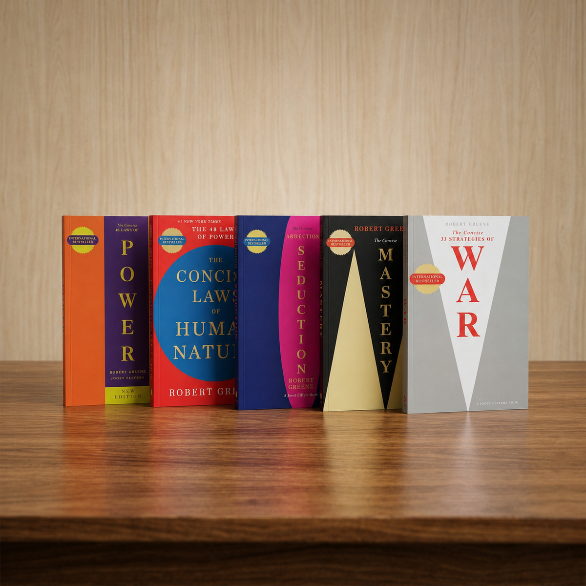 Robert Greene 5-Book Concise Editions Paperback Set